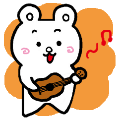 [LINEスタンプ] しろくままるの日常Part2