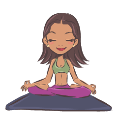 [LINEスタンプ] Yoga Teacher