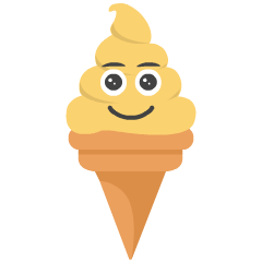 [LINEスタンプ] アイスクリームドリーム