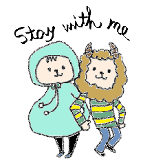[LINEスタンプ] My cutie monster