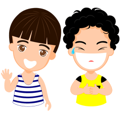 [LINEスタンプ] Coki n Jekiの画像（メイン）