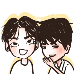 [LINEスタンプ] A Man ＆ Deadline