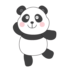 [LINEスタンプ] Joey the Panda