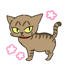 [LINEスタンプ] 保護猫ツナ子