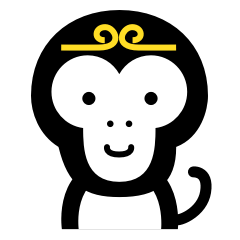 [LINEスタンプ] Great Monkey King