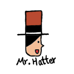 [LINEスタンプ] Mr.Hatter