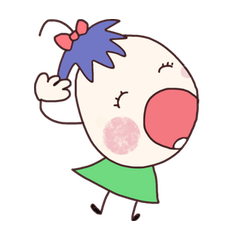 [LINEスタンプ] なすびの京ちゃん 