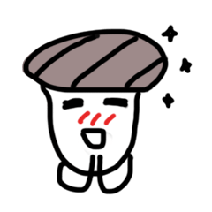 [LINEスタンプ] Naughty Mushroom