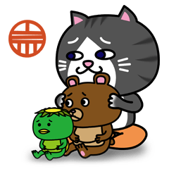 (78)Cat＆Bear