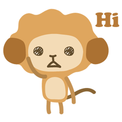 [LINEスタンプ] Monkey Pucci