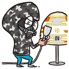 [LINEスタンプ] hidecks_metton