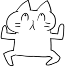 [LINEスタンプ] ただならぬ猫 the animation