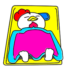 [LINEスタンプ] Spring chicken2