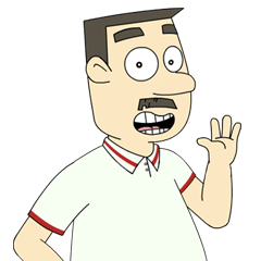 [LINEスタンプ] Heartland Hubby