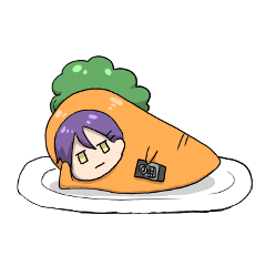 [LINEスタンプ] 人参ゆーはと仲間たち