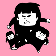 [LINEスタンプ] ちびゴリくん