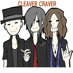 [LINEスタンプ] CLEAVER CRAVER