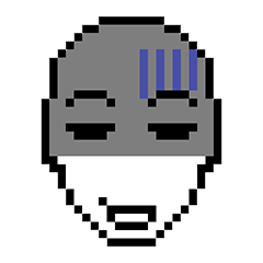 [LINEスタンプ] Baxel the Pixel Guy