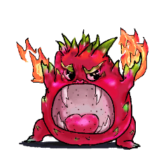 [LINEスタンプ] Funky Fruits