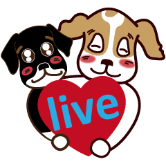 [LINEスタンプ] Dou ge dian dad love family for life.