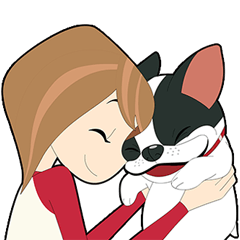 [LINEスタンプ] Kooger, The Dog