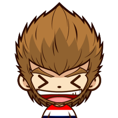 [LINEスタンプ] Crazy monkey