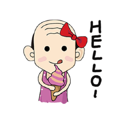 [LINEスタンプ] Lele sister life interest