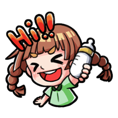 [LINEスタンプ] High school daily