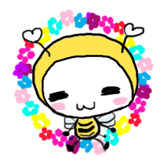 [LINEスタンプ] Lovely Bee ！
