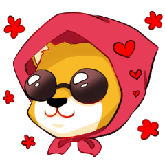 [LINEスタンプ] 柴犬の日日