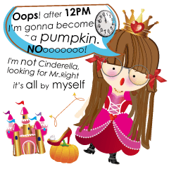 [LINEスタンプ] Oops！ my routine boring life~