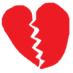 [LINEスタンプ] Heartache feeling