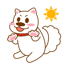 [LINEスタンプ] I entrust you in Haku！