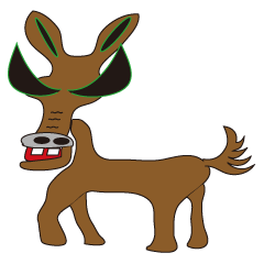 [LINEスタンプ] 怖可愛い動物