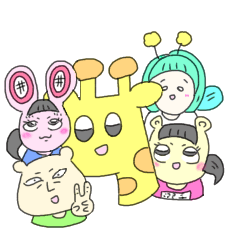 [LINEスタンプ] ちゃむフレンズ