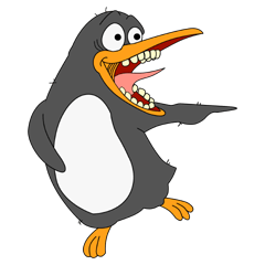 [LINEスタンプ] Bumpy the Emotional Penguin