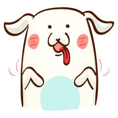 [LINEスタンプ] Jojo 1 The Dog