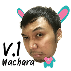 [LINEスタンプ] MR. Wachara V1