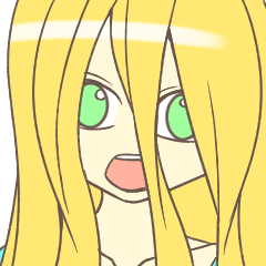 [LINEスタンプ] 拒絶少女
