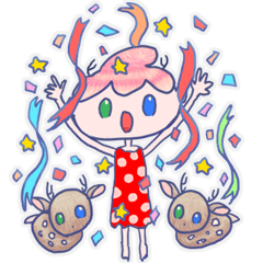 [LINEスタンプ] 刺繍妖精グミシカ2