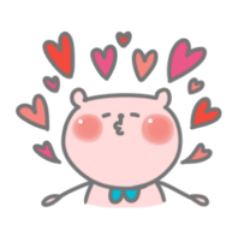 [LINEスタンプ] Little Bubble Bear