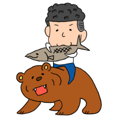 [LINEスタンプ] ツーブロッ君