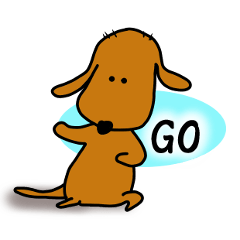 [LINEスタンプ] ダックス犬・タロ2