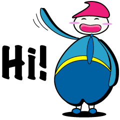 [LINEスタンプ] Happy Rich Family