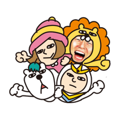 [LINEスタンプ] ナオキング調査団！