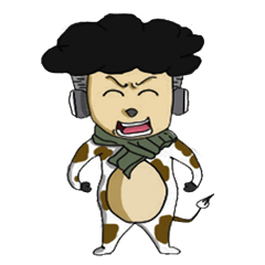 [LINEスタンプ] I'm liston