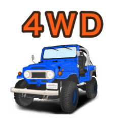 [LINEスタンプ] オフロード、4WD、クロカン車スタンプ