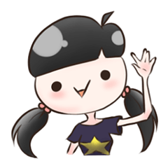 [LINEスタンプ] HachiKo in life