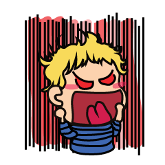 [LINEスタンプ] Interesting Baby Boy