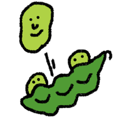 [LINEスタンプ] 枝豆太郎スタンプ